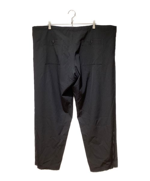 Yohji Yamamoto pour homme（ヨウジヤマモト プールオム）Yohji Yamamoto pour homme (ヨウジヤマモト プールオム) Wool pants with suspender（サスペンダー付きウールパンツ） ブラック サイズ:Mの古着・服飾アイテム
