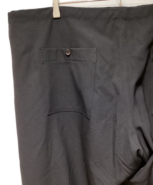 Yohji Yamamoto pour homme（ヨウジヤマモト プールオム）Yohji Yamamoto pour homme (ヨウジヤマモト プールオム) Wool pants with suspender（サスペンダー付きウールパンツ） ブラック サイズ:Mの古着・服飾アイテム