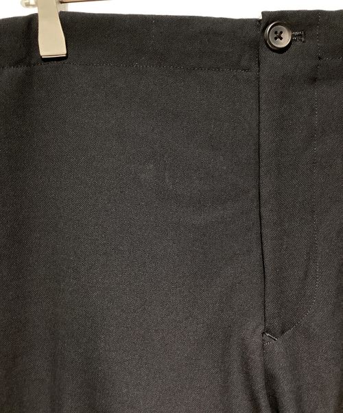 Yohji Yamamoto pour homme（ヨウジヤマモト プールオム）Yohji Yamamoto pour homme (ヨウジヤマモト プールオム) Wool pants with suspender（サスペンダー付きウールパンツ） ブラック サイズ:Mの古着・服飾アイテム