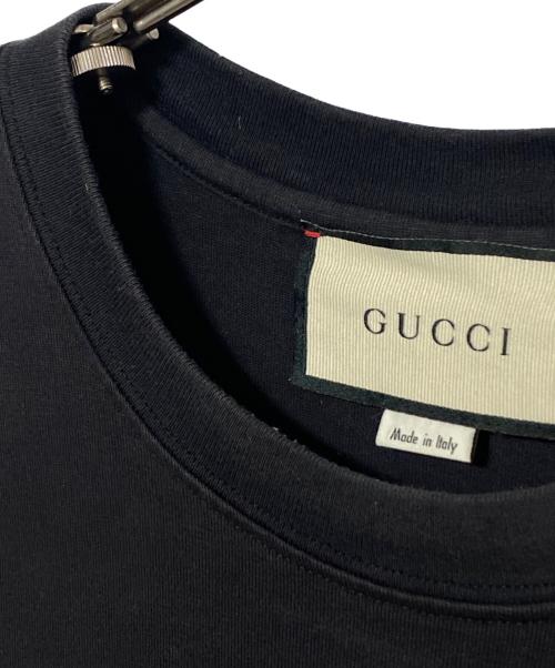 GUCCI（グッチ）GUCCI (グッチ) Blade Print Tee ブラック サイズ:Lの古着・服飾アイテム