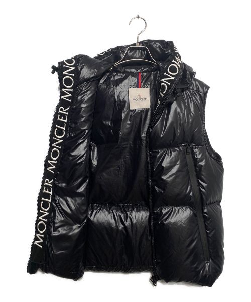 MONCLER（モンクレール）MONCLER (モンクレール) AGNEAUX/ダウンベスト ブラック サイズ:Mの古着・服飾アイテム