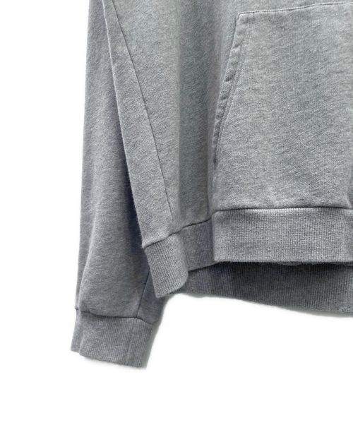 CELINE（セリーヌ）CELINE (セリーヌ) ルーズフーディー グレー サイズ:XLの古着・服飾アイテム