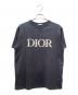 Dior（ディオール）の古着「ロゴ刺繍 半袖Tシャツ」｜ブラック