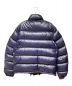 PRADA (プラダ) Logo Plate Nylon Down Jacket（ロゴプレートナイロンダウンジャケット） ネイビー サイズ:52：100000円