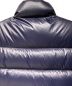 中古・古着 PRADA (プラダ) Logo Plate Nylon Down Jacket（ロゴプレートナイロンダウンジャケット） ネイビー サイズ:52：100000円