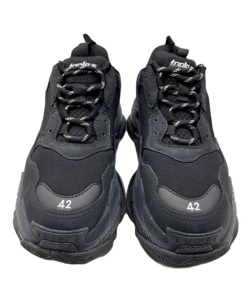 BALENCIAGA（バレンシアガ）BALENCIAGA (バレンシアガ) TRIPLE S ブラック サイズ:42の古着・服飾アイテム