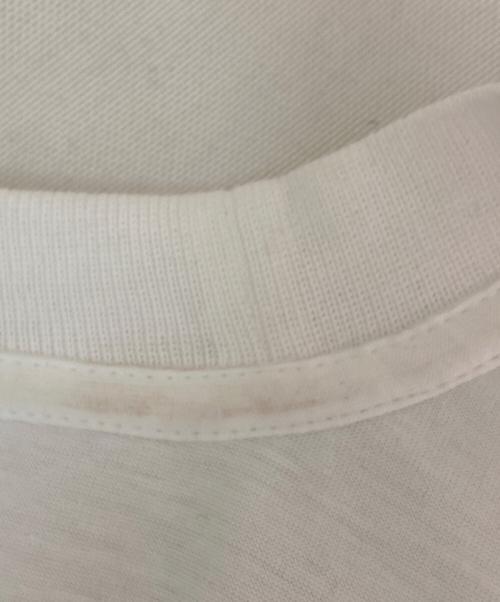 PRADA（プラダ）PRADA (プラダ) ビジュートライアングルロゴカットソー ホワイト サイズ:XXLの古着・服飾アイテム