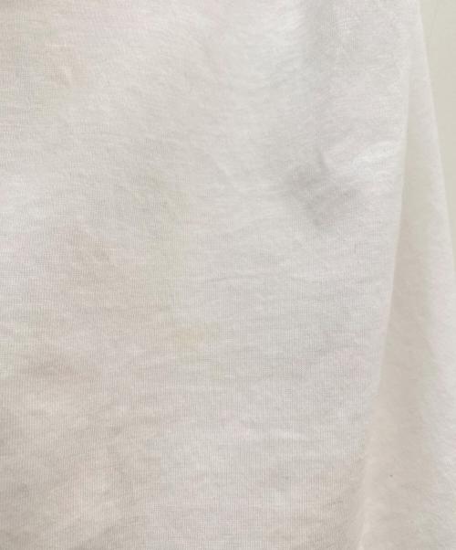 PRADA（プラダ）PRADA (プラダ) ビジュートライアングルロゴカットソー ホワイト サイズ:XXLの古着・服飾アイテム