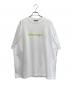 BALENCIAGA（バレンシアガ）の古着「ロゴオーバーサイズ Tシャツ」｜ホワイト