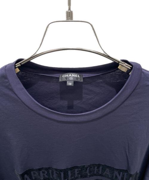 CHANEL（シャネル）CHANEL (シャネル) ガブリエルロングスリーブカットソー ネイビー サイズ:48の古着・服飾アイテム