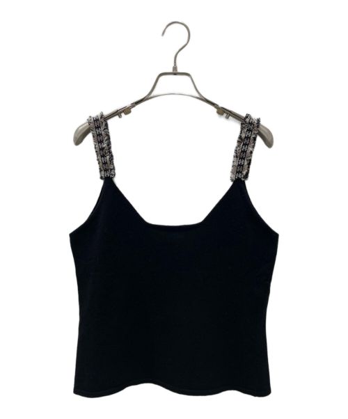 CHANEL（シャネル）CHANEL (シャネル) ココマーク ビスチェ ブラック サイズ:42の古着・服飾アイテム