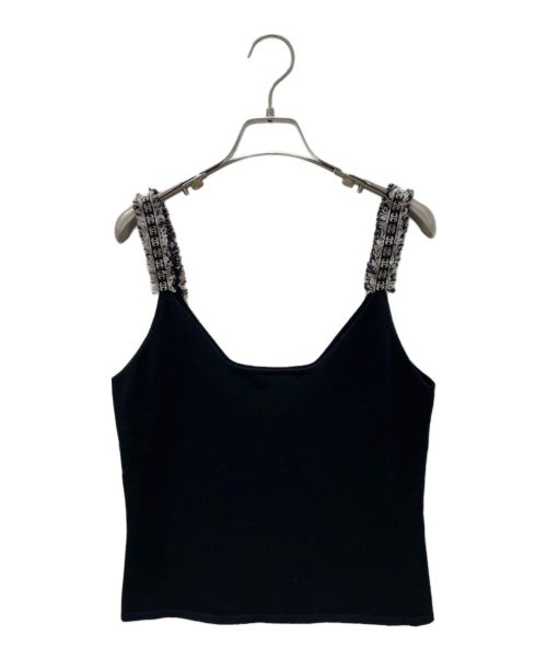 CHANEL（シャネル）CHANEL (シャネル) ココマーク ビスチェ ブラック サイズ:42の古着・服飾アイテム