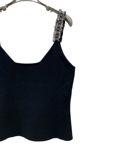 CHANEL（シャネル）CHANEL (シャネル) ココマーク ビスチェ ブラック サイズ:42の古着・服飾アイテム