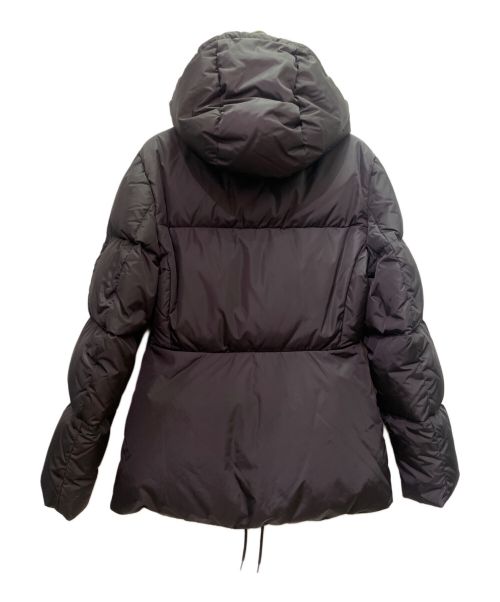 PRADA（プラダ）PRADA (プラダ) ロゴプレート ダウンジャケット ブラック サイズ:38の古着・服飾アイテム