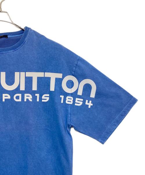 LOUIS VUITTON（ルイ ヴィトン）LOUIS VUITTON (ルイ ヴィトン) リフレクティブロゴオーバーTシャツ ブルー サイズ:Lの古着・服飾アイテム