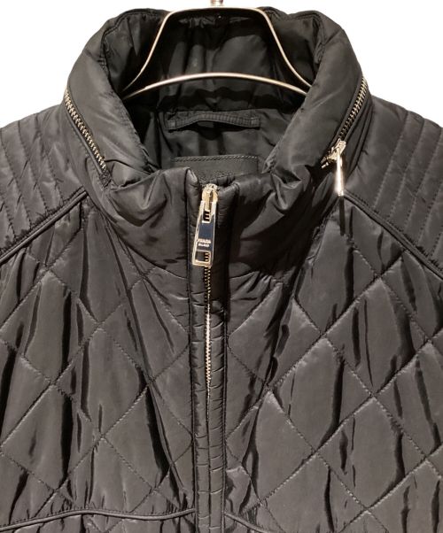 PRADA（プラダ）PRADA (プラダ) Quilting padded Jacket（キルティングパデッドジャケット） ブラック サイズ:54の古着・服飾アイテム