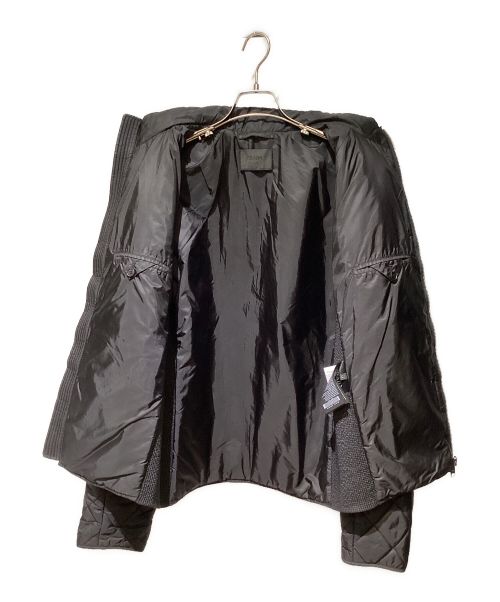 PRADA（プラダ）PRADA (プラダ) Quilting padded Jacket（キルティングパデッドジャケット） ブラック サイズ:54の古着・服飾アイテム