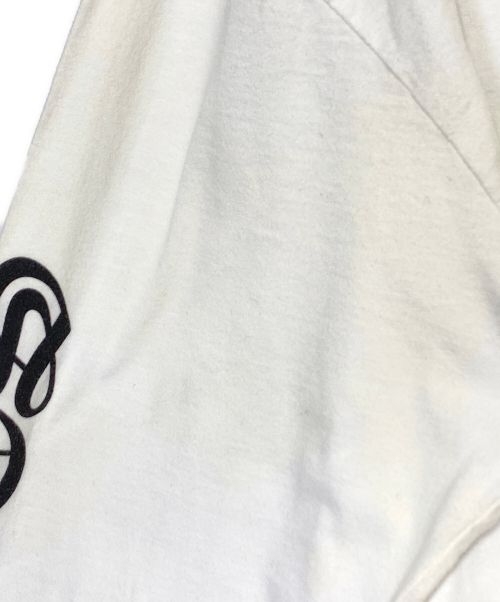 CHROME HEARTS（クロムハーツ）CHROME HEARTS (クロムハーツ) ロングスリーブTシャツ ホワイト サイズ:Lの古着・服飾アイテム
