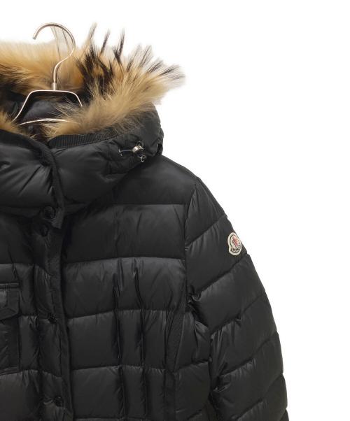 MONCLER（モンクレール）MONCLER (モンクレール) HERMIFUR/ダウンコート ブラック サイズ:3の古着・服飾アイテム