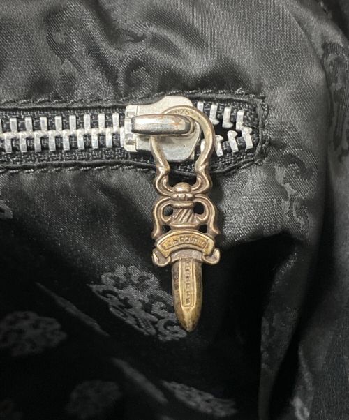 CHROME HEARTS（クロムハーツ）CHROME HEARTS (クロムハーツ) LADY LYNN ラージダガートートバッグ ブラック サイズ:Largeの古着・服飾アイテム