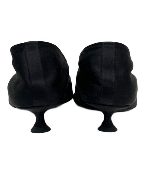 THE ROW（ザ ロウ）THE ROW (ザ ロウ) ELASTIC KITTEN ブラック サイズ:36の古着・服飾アイテム