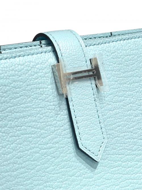 HERMES（エルメス）HERMES (エルメス) ベアンスフレ/ブルーゼフィール/シルバー金具/シェブルミゾル/A刻印/2017年 ブルーゼフィール サイズ:スフレの古着・服飾アイテム