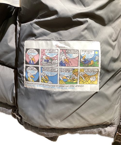 MONCLER（モンクレール）MONCLER (モンクレール) MONTGENEVRE/Down Jacket（モンジュネーブル/ダウンジャケット） グレーの古着・服飾アイテム