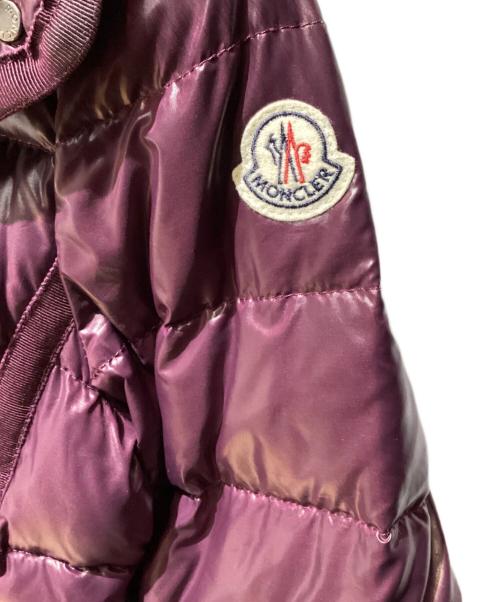 MONCLER（モンクレール）MONCLER (モンクレール) HERMIFUR/ダウンコート ワインレッド サイズ:1の古着・服飾アイテム