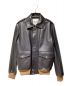 LOEWE（ロエベ）の古着「A2-TYPE Leather Jacket（A2タイプレザージャケット）」｜ブラック