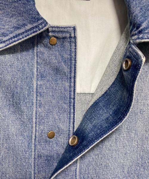 LOUIS VUITTON（ルイ ヴィトン）LOUIS VUITTON (ルイ ヴィトン) モノグラムデニムワークシャツ インディゴ サイズ:Sの古着・服飾アイテム