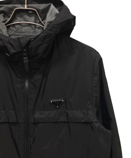 PRADA（プラダ）PRADA (プラダ) ナイロンジャケット ブラック サイズ:46の古着・服飾アイテム