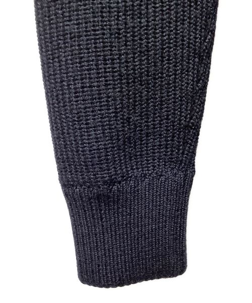 MONCLER（モンクレール）MONCLER (モンクレール) ニット切替ダウンジャケット ネイビー サイズ:Sの古着・服飾アイテム