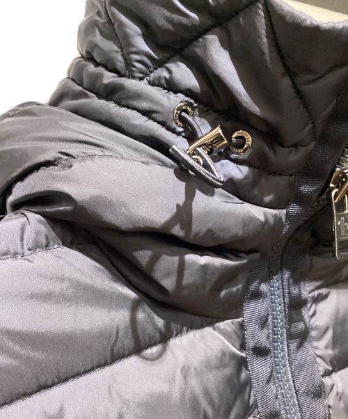MONCLER（モンクレール）MONCLER (モンクレール) ニット切替ダウンジャケット ネイビー サイズ:Sの古着・服飾アイテム