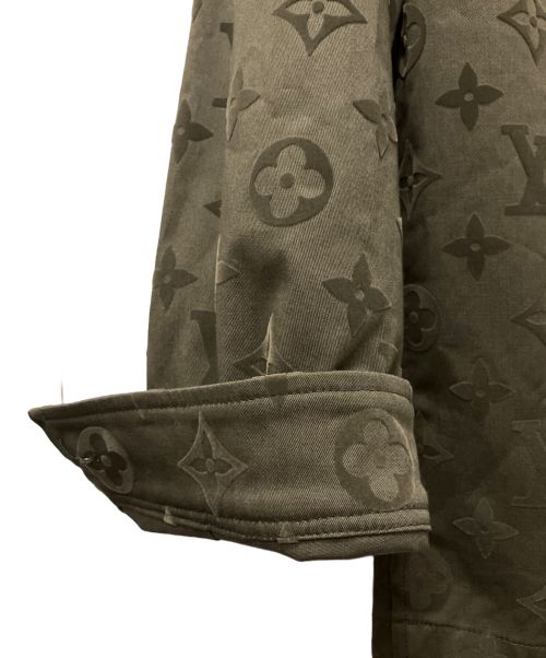 LOUIS VUITTON（ルイ ヴィトン）LOUIS VUITTON (ルイ ヴィトン) モノグラムシャツ オリーブ サイズ:Sの古着・服飾アイテム