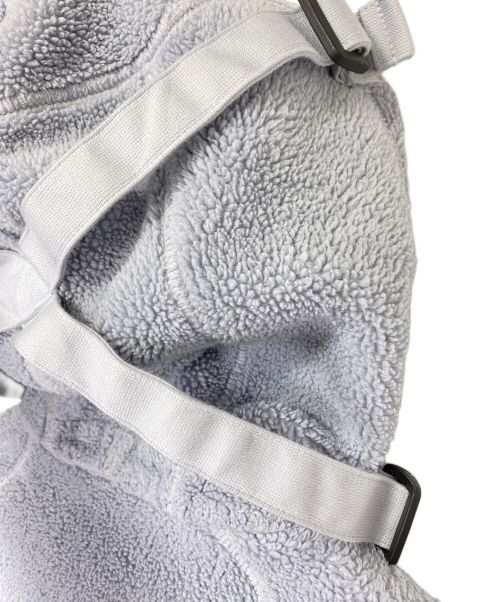 STONE ISLAND（ストーンアイランド）STONE ISLAND (ストーンアイランド) コットンパイルボアフードジャケット スカイブルー サイズ:Mの古着・服飾アイテム