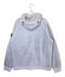 STONE ISLAND (ストーンアイランド) コットンパイルボアフードジャケット スカイブルー サイズ:M：40000円