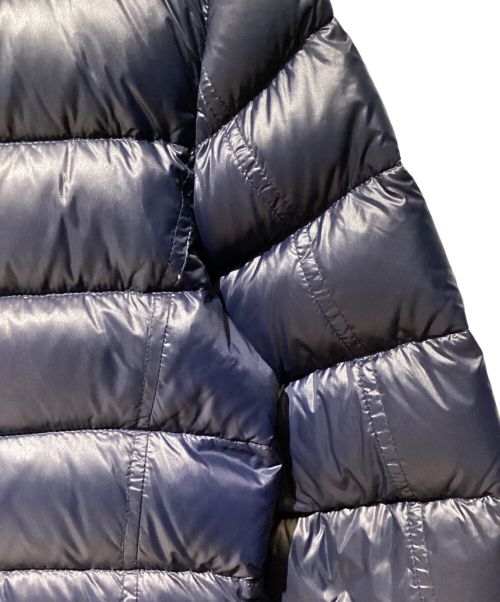 PRADA（プラダ）PRADA (プラダ) Logo Plate Down Jacket（ロゴプレートダウンジャケット） ネイビー サイズ:46の古着・服飾アイテム
