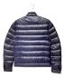 PRADA (プラダ) Logo Plate Down Jacket（ロゴプレートダウンジャケット） ネイビー サイズ:46：100000円