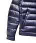 中古・古着 PRADA (プラダ) Logo Plate Down Jacket（ロゴプレートダウンジャケット） ネイビー サイズ:46：100000円