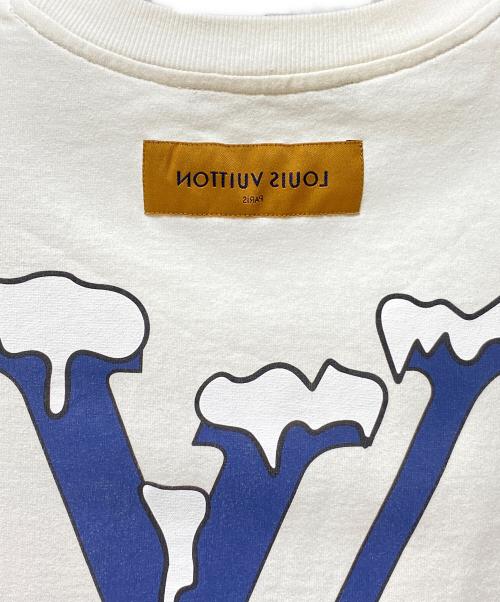 LOUIS VUITTON（ルイ ヴィトン）LOUIS VUITTON (ルイ ヴィトン) DO A KICKFLIP プリントTシャツ ホワイト サイズ:Sの古着・服飾アイテム