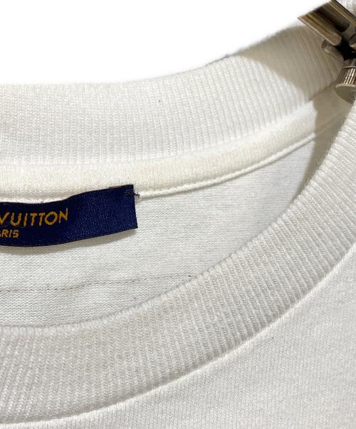 LOUIS VUITTON（ルイ ヴィトン）LOUIS VUITTON (ルイ ヴィトン) DO A KICKFLIP プリントTシャツ ホワイト サイズ:Sの古着・服飾アイテム