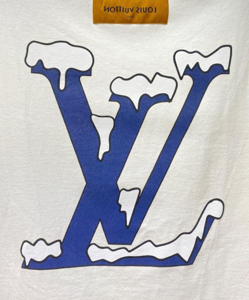 LOUIS VUITTON（ルイ ヴィトン）LOUIS VUITTON (ルイ ヴィトン) DO A KICKFLIP プリントTシャツ ホワイト サイズ:Sの古着・服飾アイテム