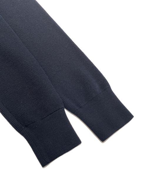 MONCLER（モンクレール）MONCLER (モンクレール) MAGLIONE TRICOT CARDIGAN/切替しジャケット ネイビー サイズ:Mの古着・服飾アイテム