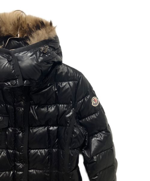 MONCLER（モンクレール）MONCLER (モンクレール) HERMIFUR/ダウンコート ブラック サイズ:2の古着・服飾アイテム