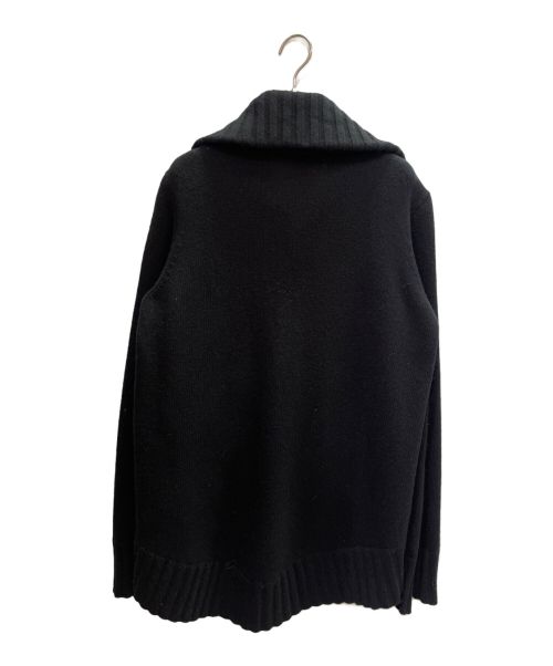 MONCLER（モンクレール）MONCLER (モンクレール) ニット切替ダウンジャケット ブラック サイズ:Lの古着・服飾アイテム