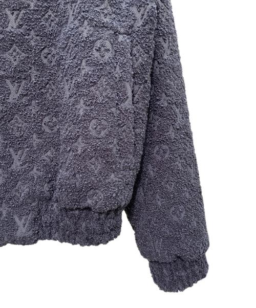 LOUIS VUITTON（ルイ ヴィトン）LOUIS VUITTON (ルイ ヴィトン) ウールブックレット モノグラムブルゾン ネイビー サイズ:46の古着・服飾アイテム