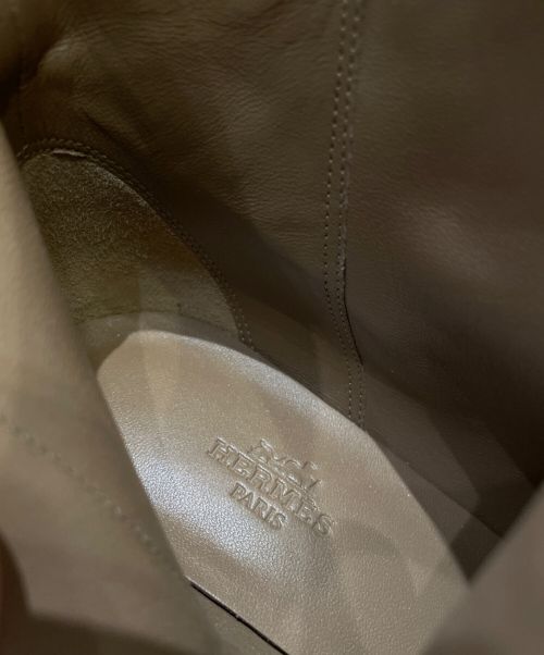 HERMES（エルメス）HERMES (エルメス) サンジェルマンブーツ ブラック サイズ:37の古着・服飾アイテム