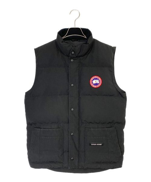 CANADA GOOSE（カナダグース）CANADA GOOSE (カナダグース) Freestyle Crew Vest ブラック サイズ:Mの古着・服飾アイテム