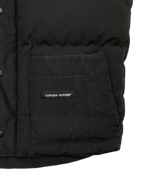 CANADA GOOSE（カナダグース）CANADA GOOSE (カナダグース) Freestyle Crew Vest ブラック サイズ:Mの古着・服飾アイテム