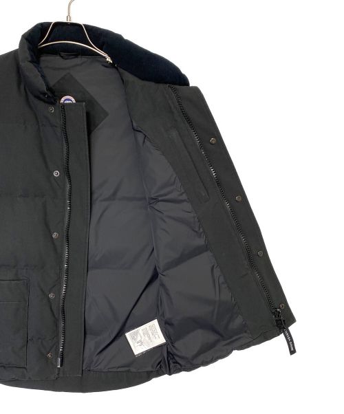 CANADA GOOSE（カナダグース）CANADA GOOSE (カナダグース) Freestyle Crew Vest ブラック サイズ:Mの古着・服飾アイテム